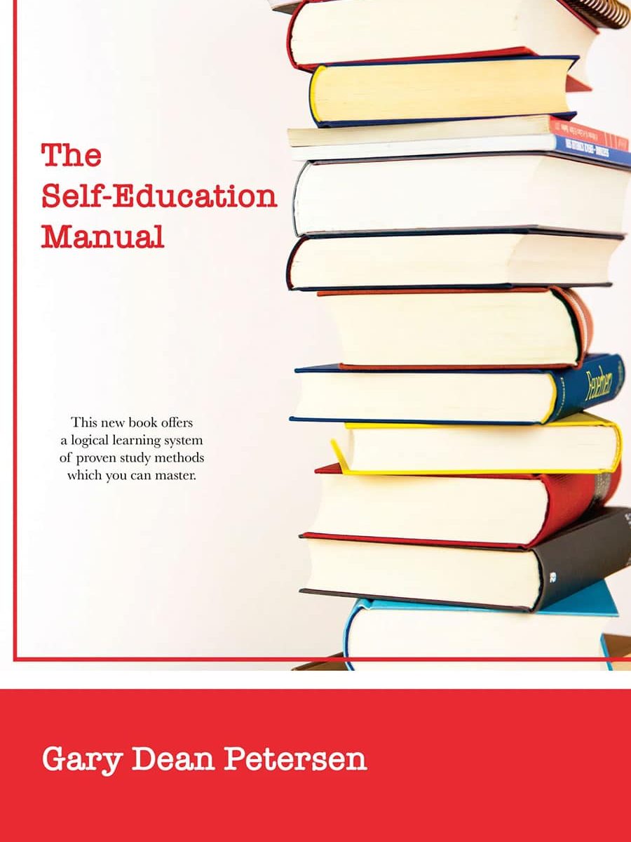 The Cover to the Self-Education Manual by Gary Dean Petersen.
